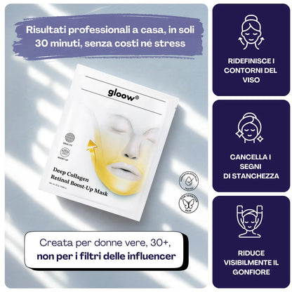 Maschera Modellante LiftMesh™ con Collagene + Retinolo