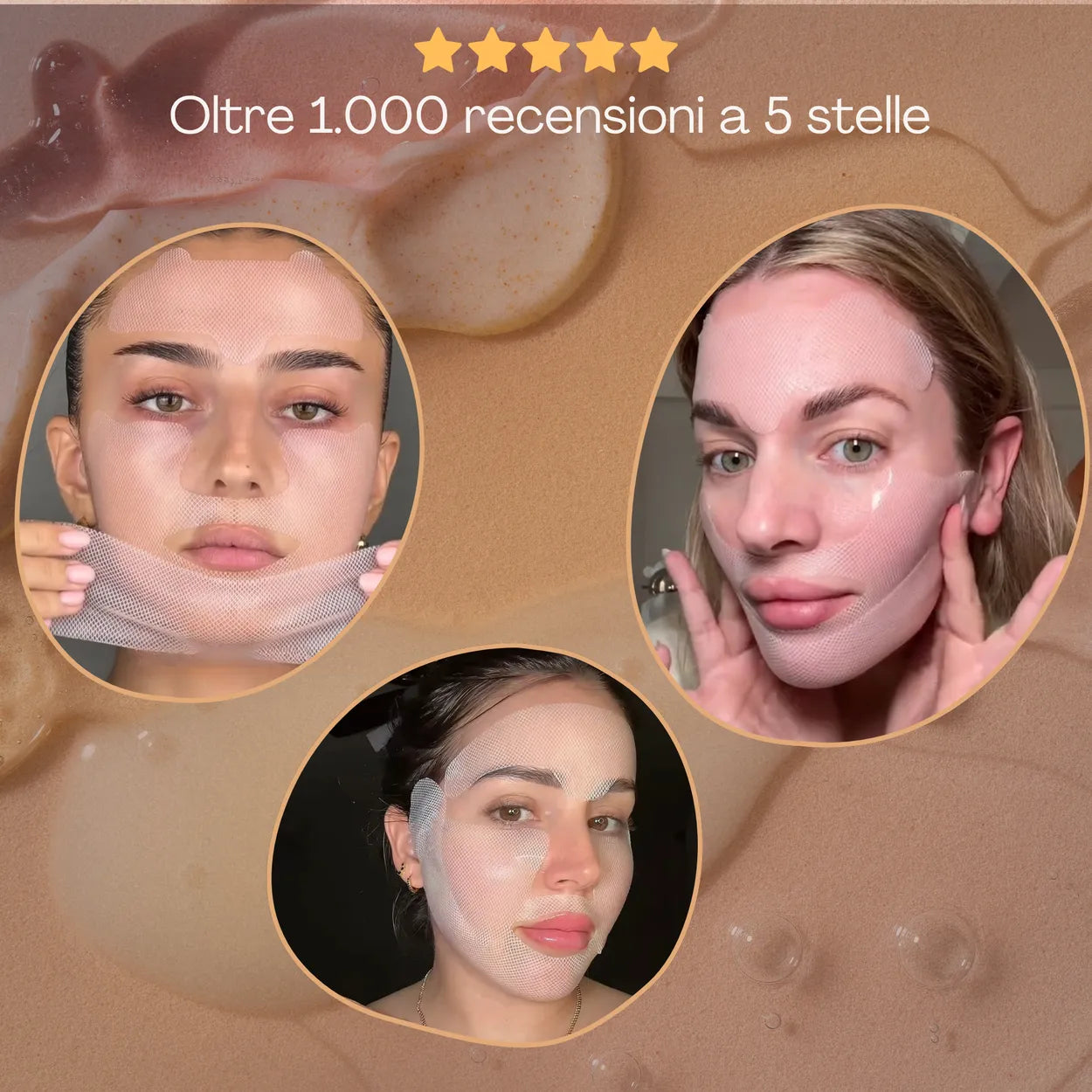 Maschera Modellante LiftMesh™ con Collagene + Retinolo