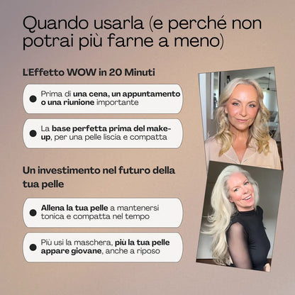 Maschera Modellante LiftMesh™ con Collagene + Retinolo