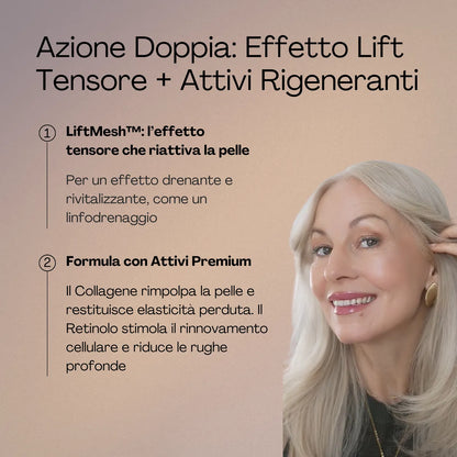 Maschera Modellante LiftMesh™ con Collagene + Retinolo
