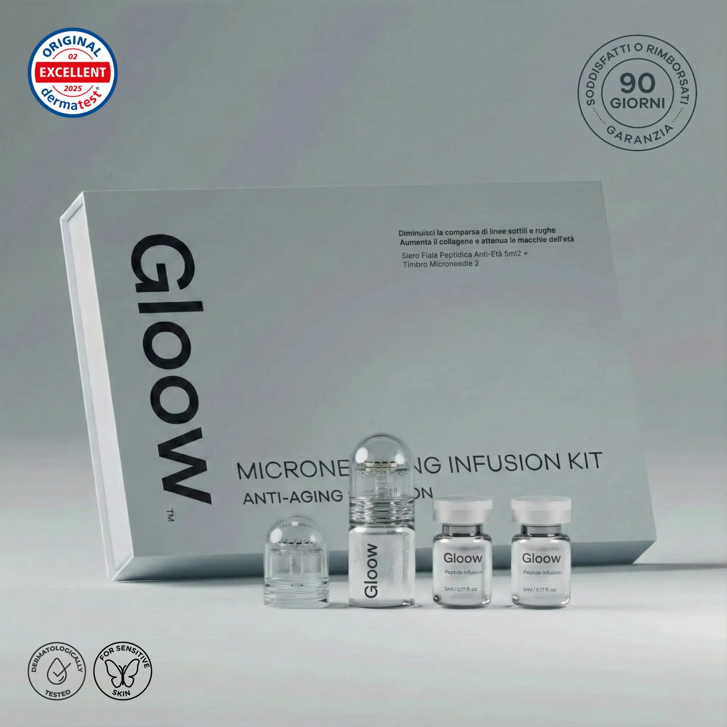 Gloow Micro-Infusione Anti-Rughe | Peptidi + Collagene